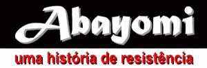 Logo do espetáculo Abayomi.